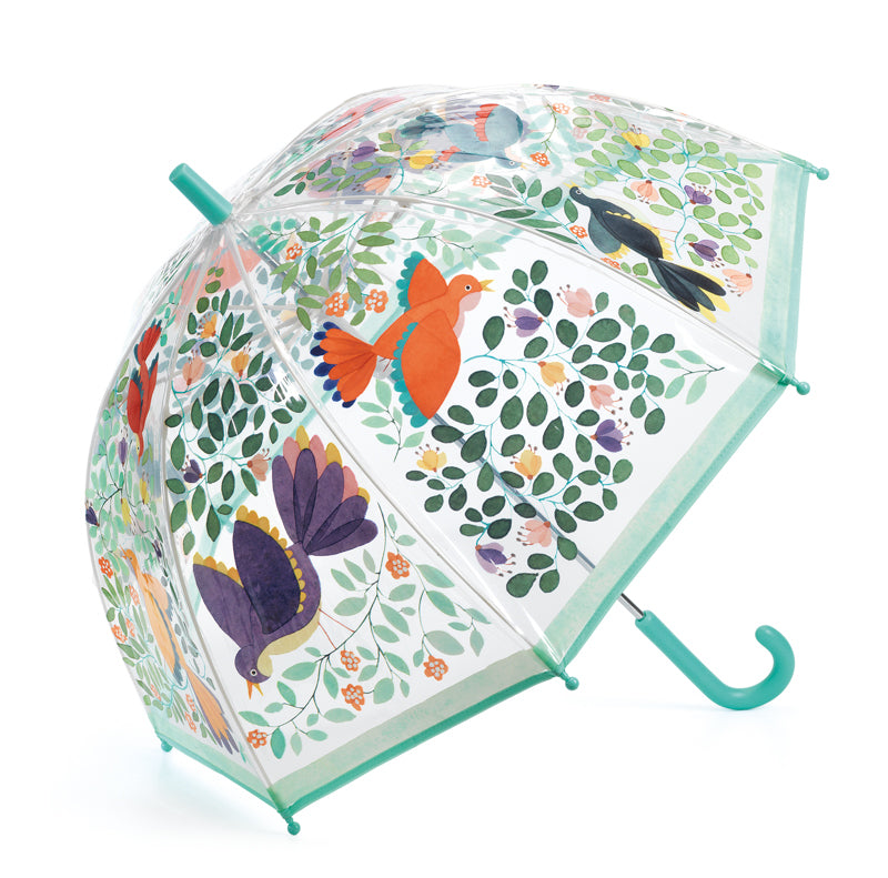 Adult PVC Umbrella - Flower & Birds