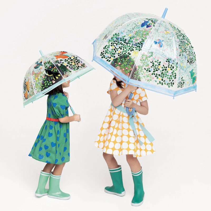 Adult PVC Umbrella - Flower & Birds