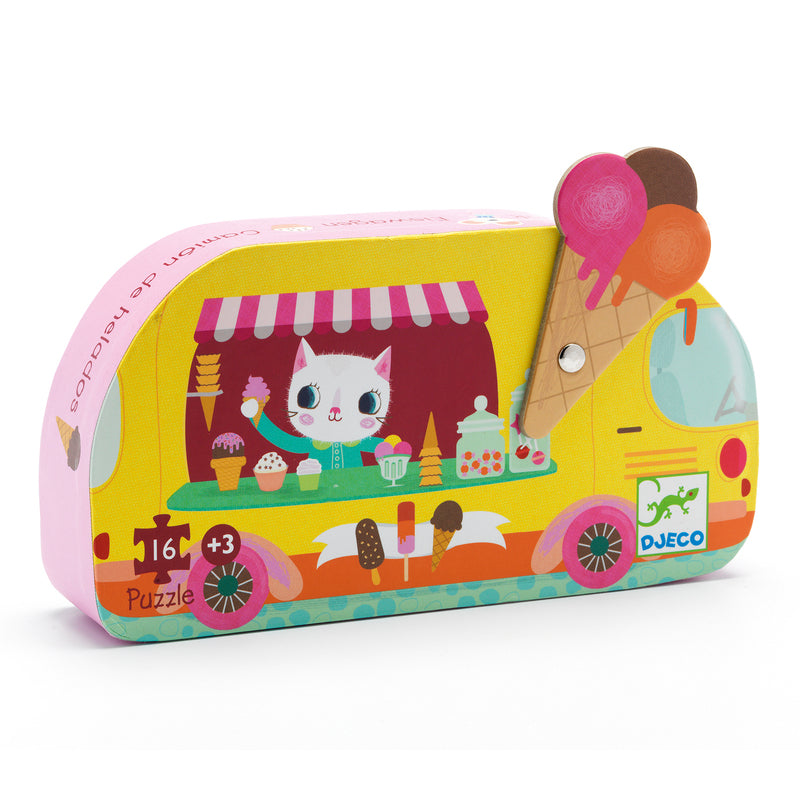 16pc Puzzle - Ice Cream Truck
