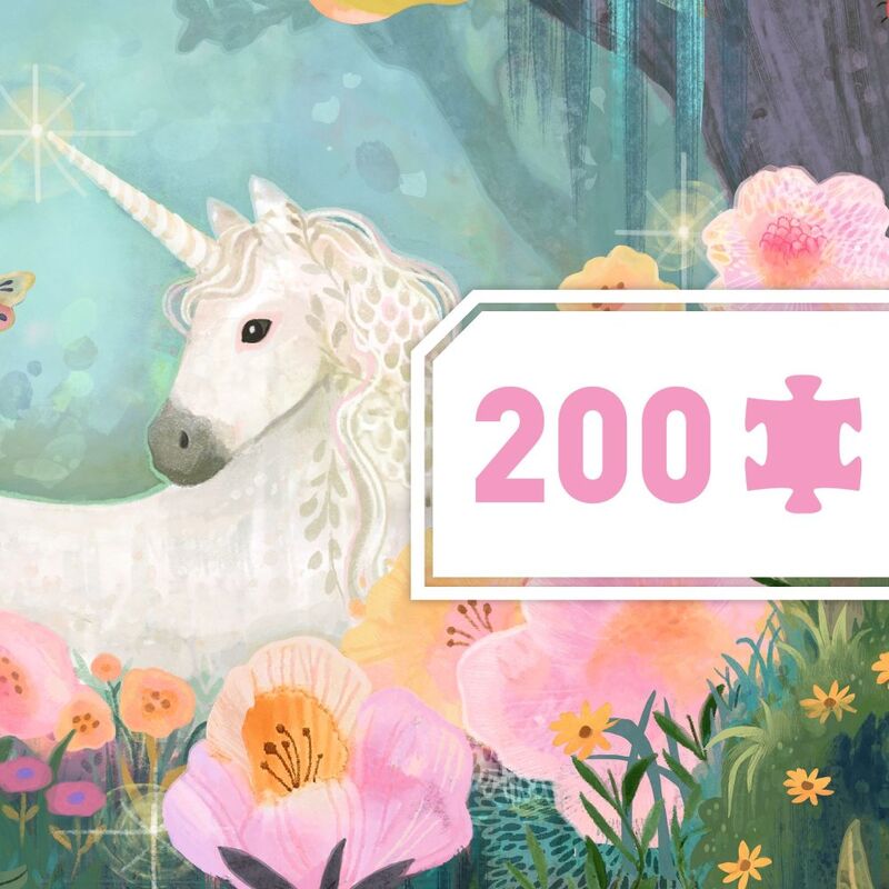 200pc Gallery Puzzle with Poster - The Edge of the Woods
