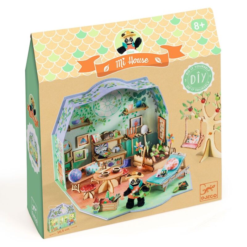 Minature Home Kit - Olive Mi House