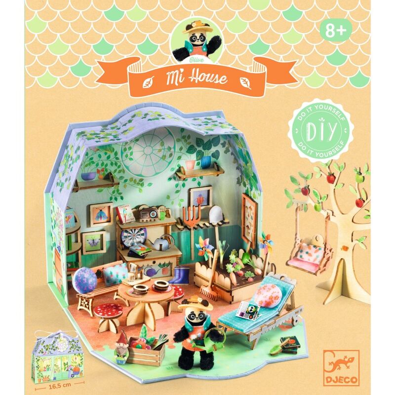Minature Home Kit - Olive Mi House