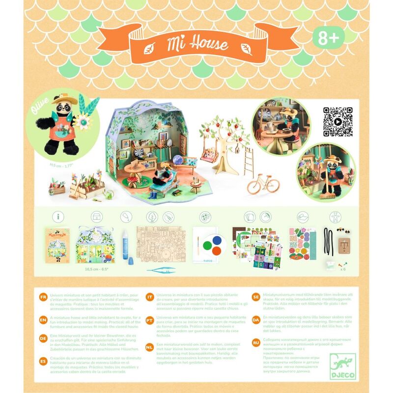 Minature Home Kit - Olive Mi House