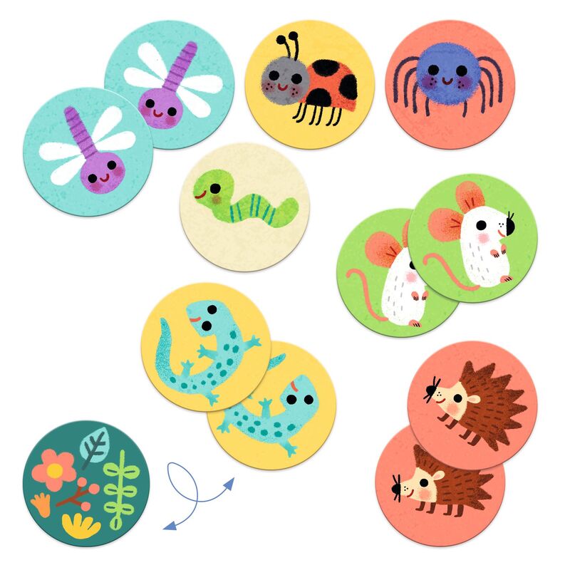 Memory Game - Small Animals Memo