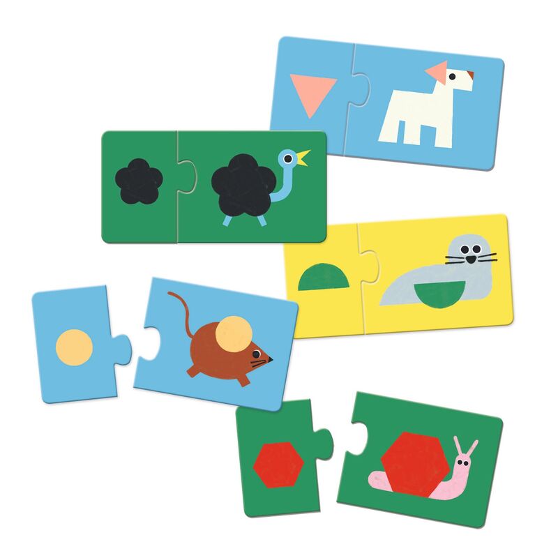 Duo Puzzle - Shapes & Animals
