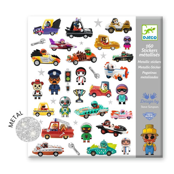 Stickers | Metallic - Crazy Motors