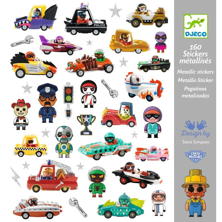 Stickers | Metallic - Crazy Motors