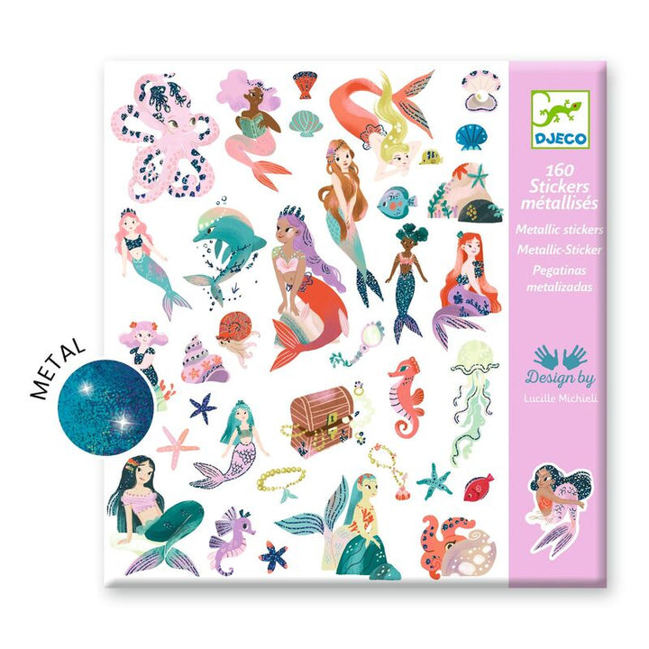 Stickers | Metallic - Sparkly Mermaids