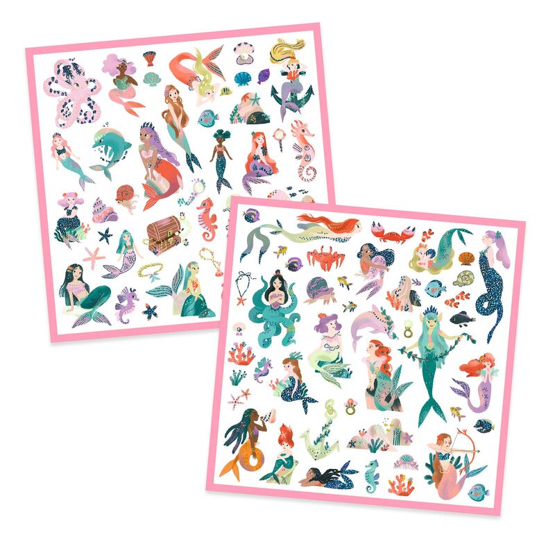 Stickers | Metallic - Sparkly Mermaids