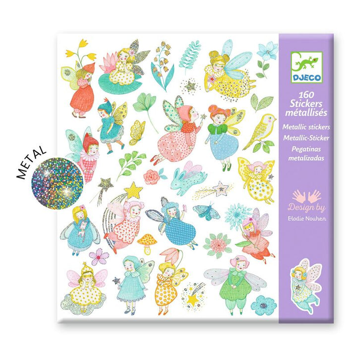 Stickers | Metallic - Sparkly Fairies