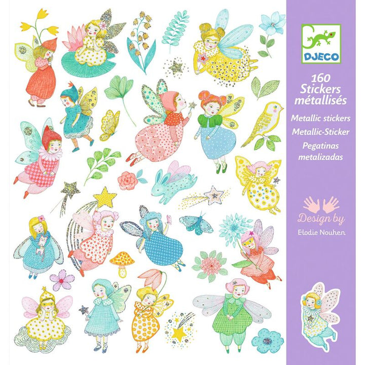 Stickers | Metallic - Sparkly Fairies