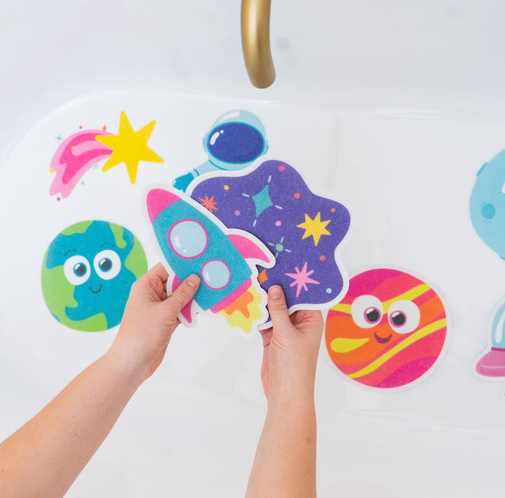 Glo Pals Bath Stickers - Galaxy Grips