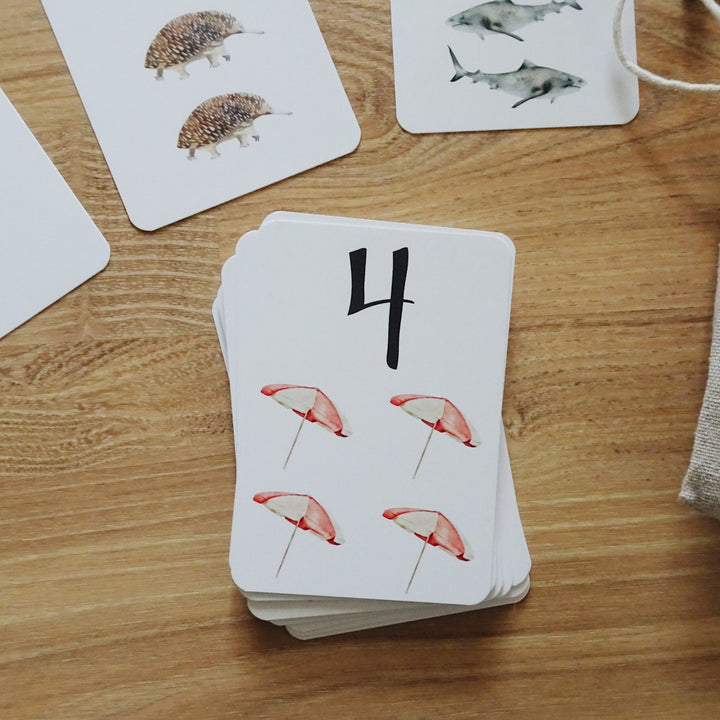 Number and Operations Flash Cards