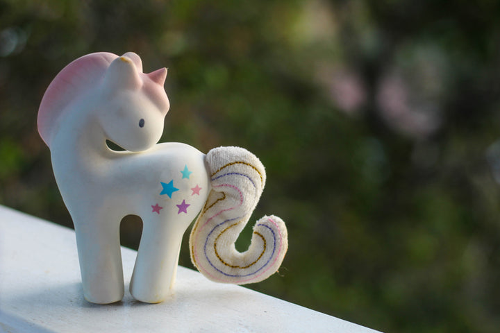 Teether Toy - Cotton Candy Unicorn