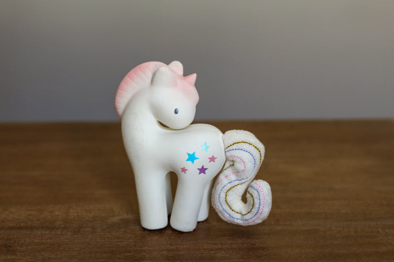 Teether Toy - Cotton Candy Unicorn