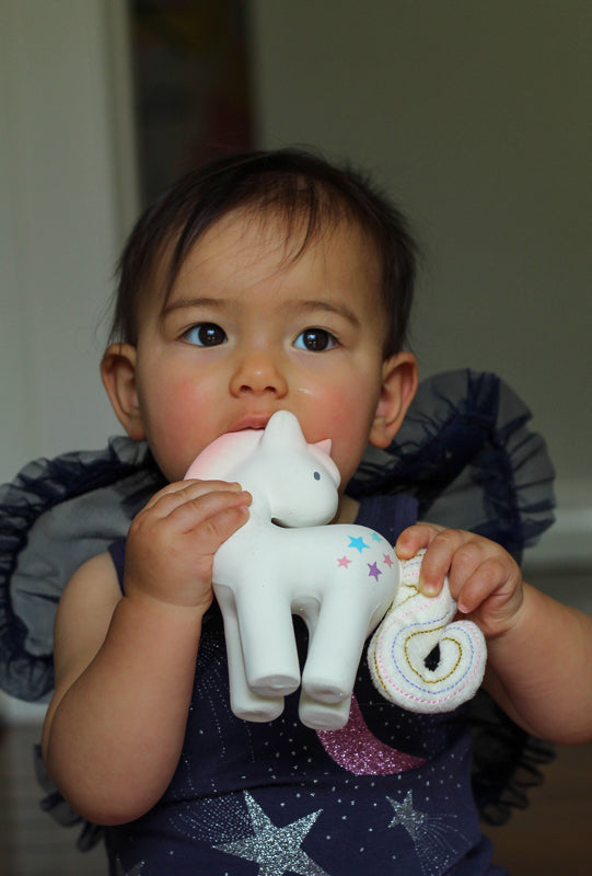Teether Toy - Cotton Candy Unicorn