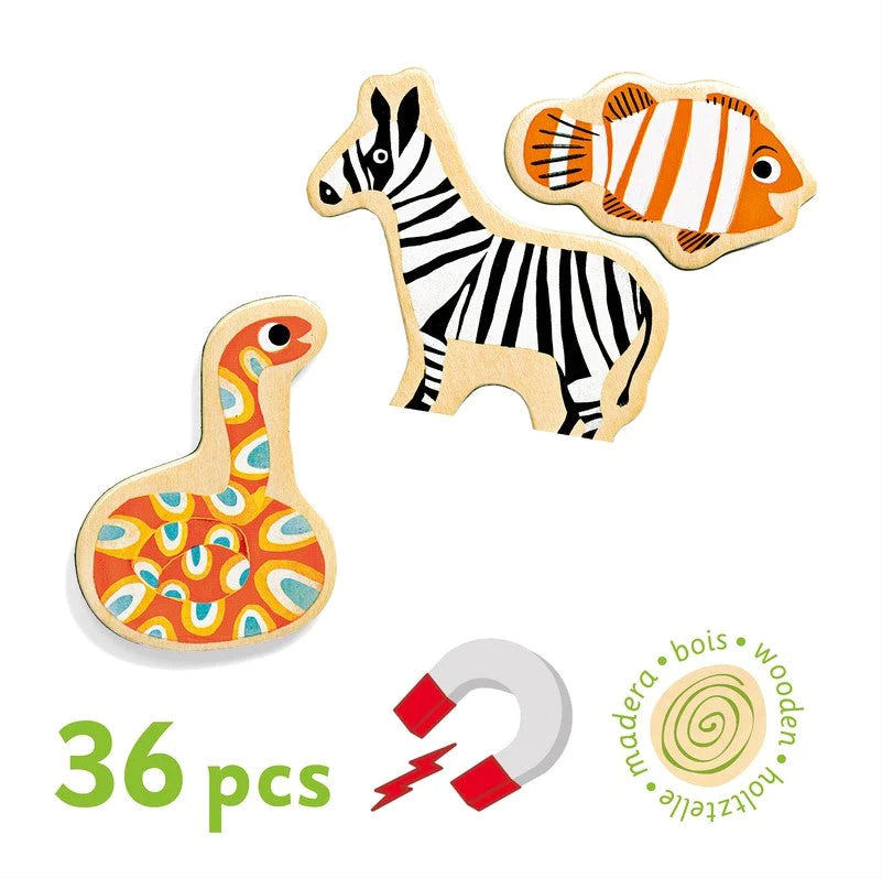 Wooden Magnetic Magnimo Set
