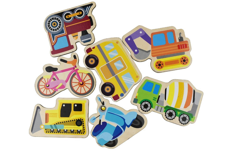 Fridge Friends Magnets - Transport
