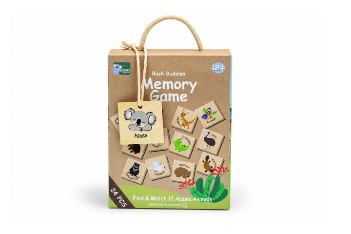 Wooden Memory Game | Australian Animals
