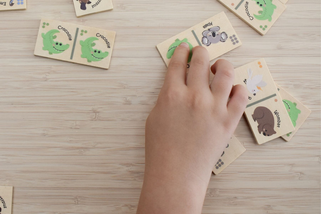 Wooden Dominoes | Australian Animals