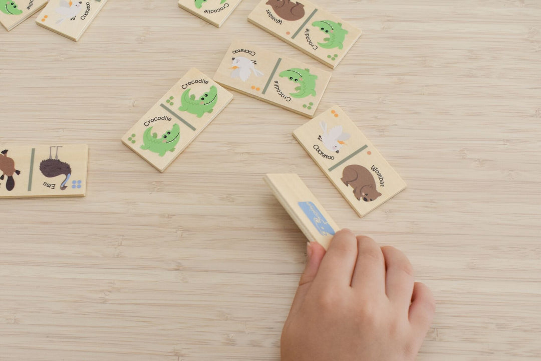 Wooden Dominoes | Australian Animals