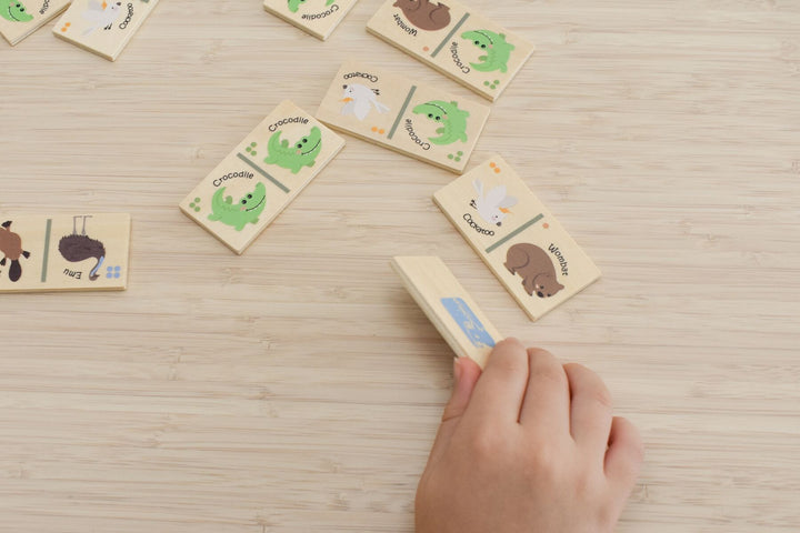 Wooden Dominoes | Australian Animals