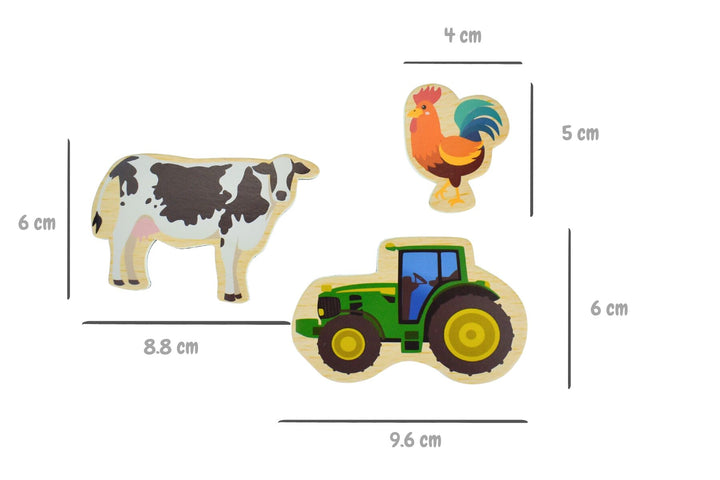 Fridge Friends Magnets - Aussie Farm