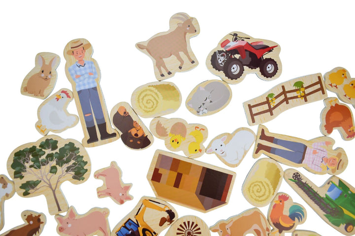 Fridge Friends Magnets - Aussie Farm