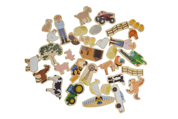 Fridge Friends Magnets - Aussie Farm