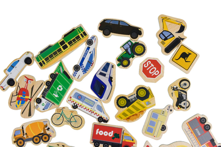 Fridge Friends Magnets - Aussie Vehicles