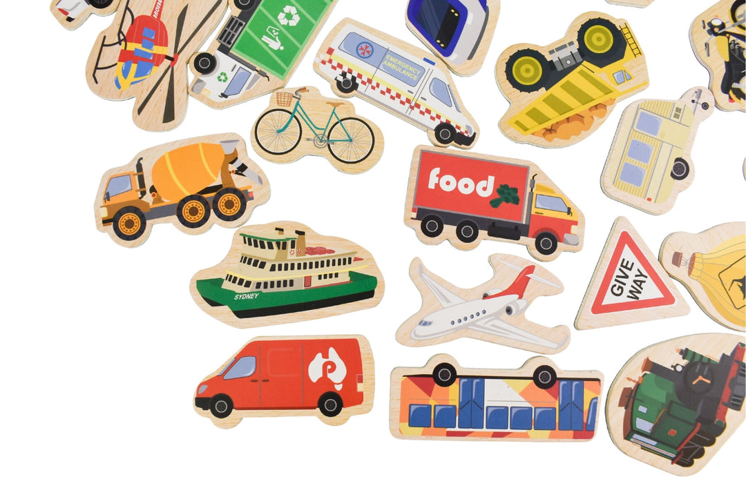 Fridge Friends Magnets - Aussie Vehicles