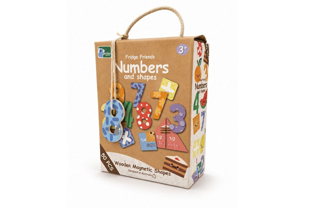 Fridge Friends Magnets - Numbers & Shapes
