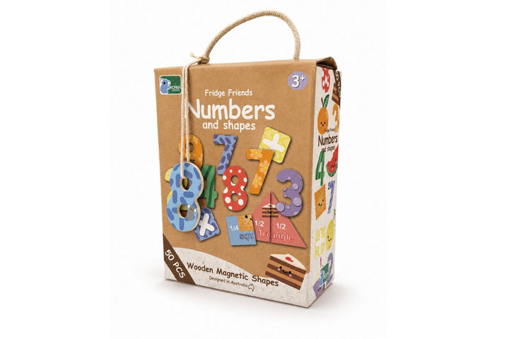 Fridge Friends Magnets - Numbers & Shapes