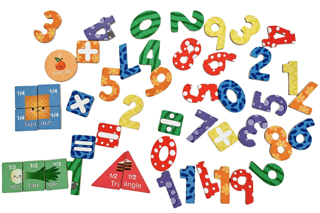 Fridge Friends Magnets - Numbers & Shapes