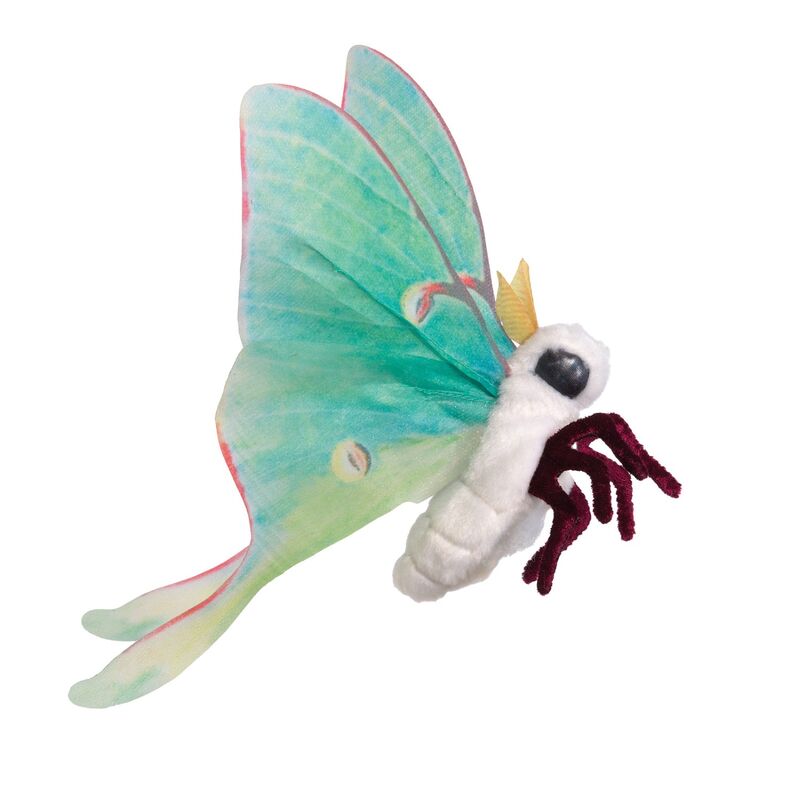 Finger Puppet – Mini Luna Moth