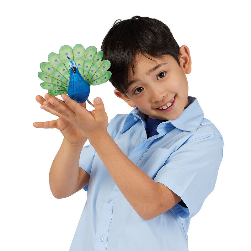 Finger Puppet - Peacock