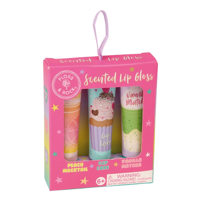 Scented Lip Gloss - Set of 3