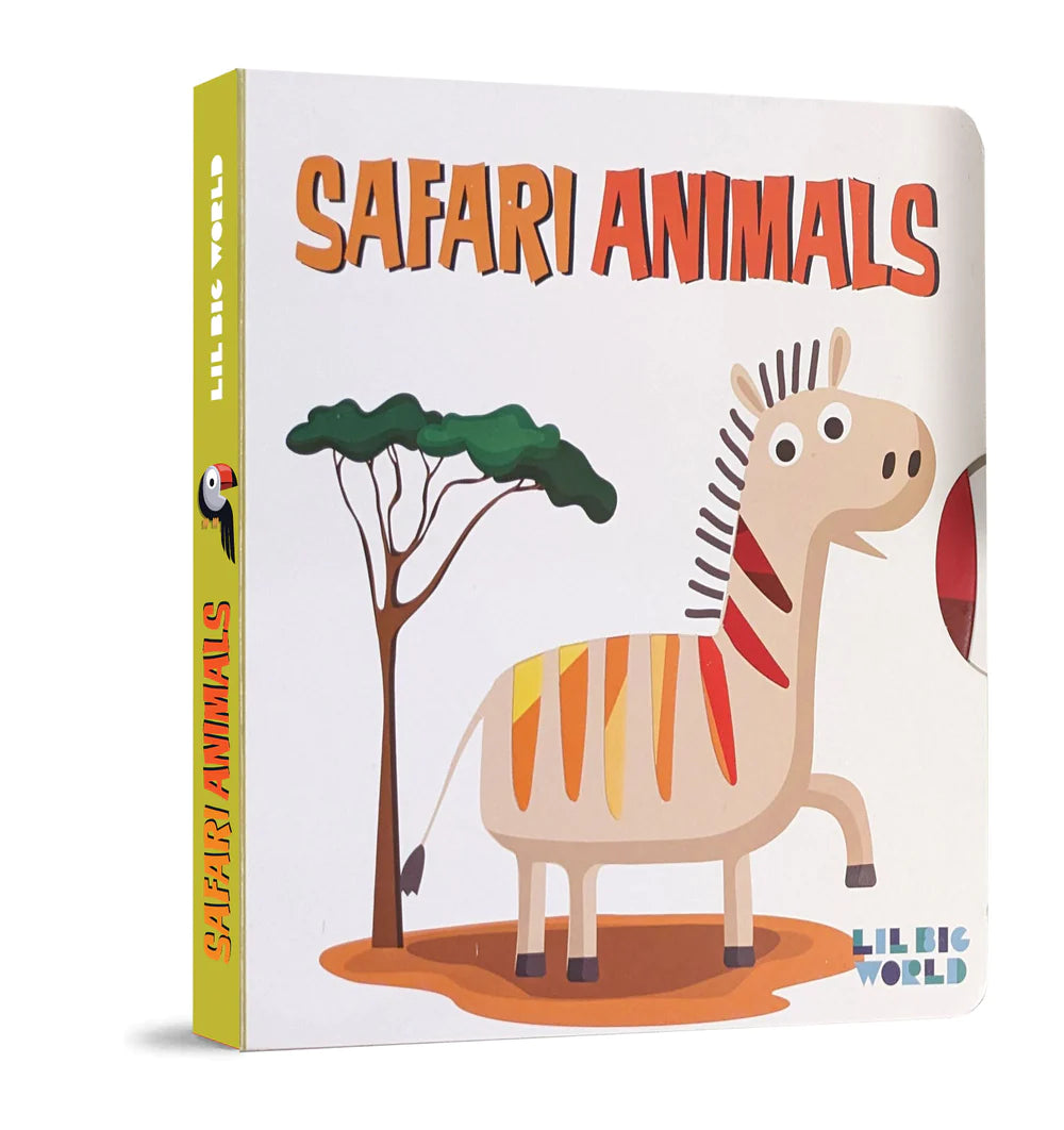 Lil Big World Book - Safari Animals