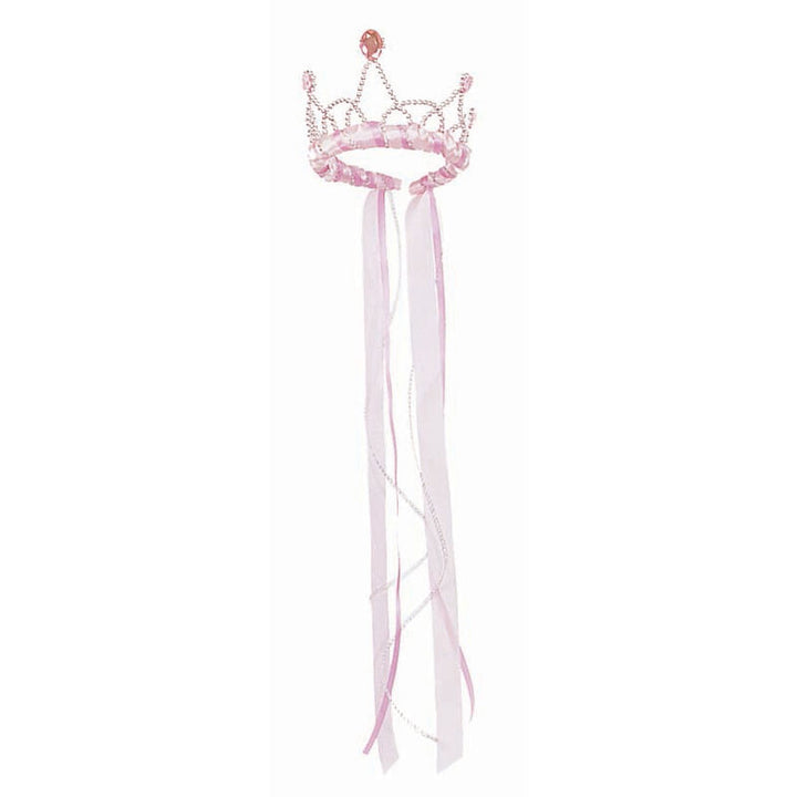 Ribbon Tiara - Light Pink