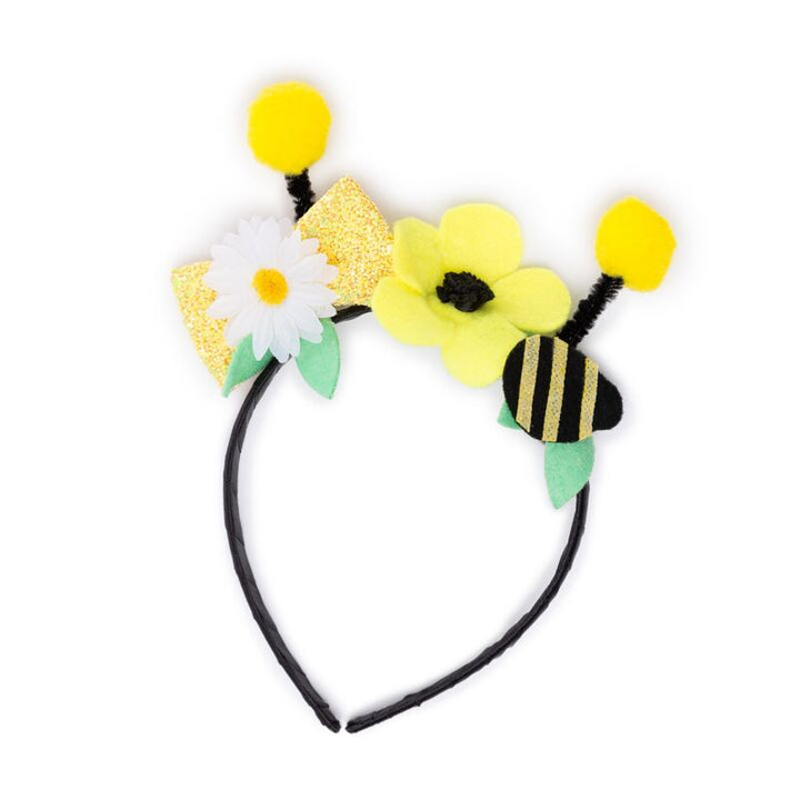 Bumble Bee Dress & Headband - Size 3-4