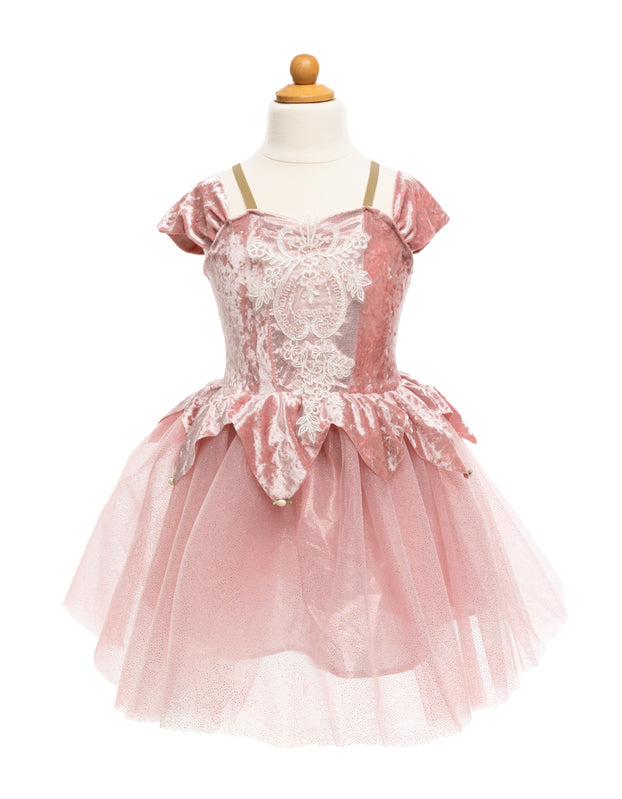 Dressup - Dress - Dusty Rose Holiday Ballerina