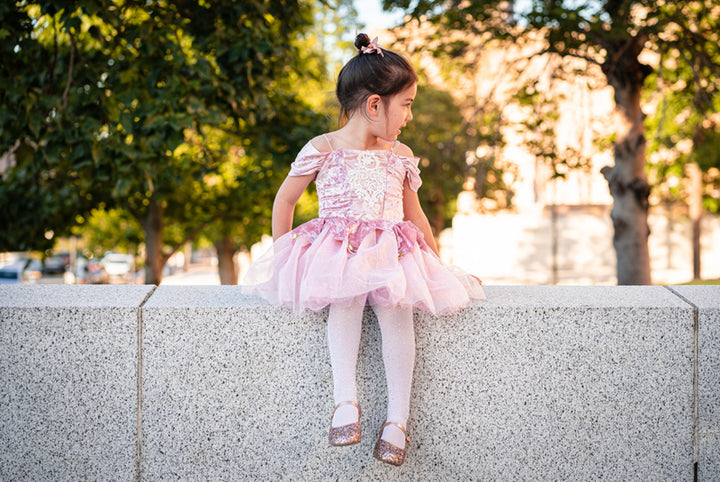 Dressup - Dress - Dusty Rose Holiday Ballerina