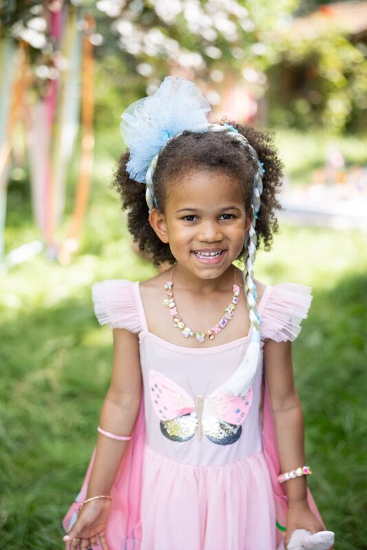 Dressup - Dress - Sequins Secret Butterfly Twirl Dress with Wings Size 5-6