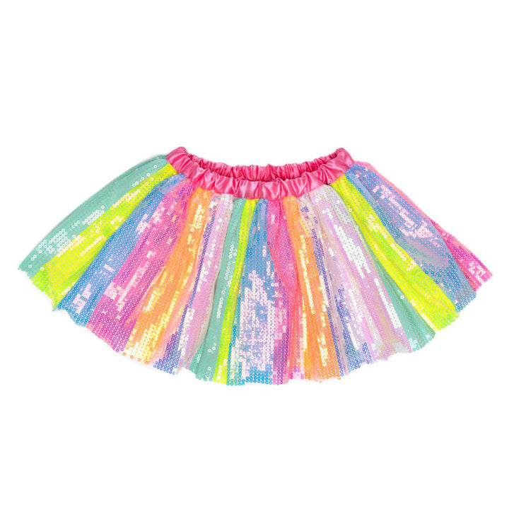 Dressup - Skirt - Stripy Sequins Skirt - Size 4-6