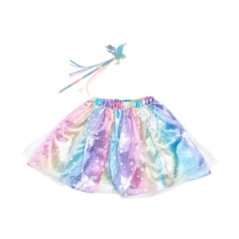 Dressup - Skirt - Enchanted Unicorn Skirt & Wand Set Size 4-6