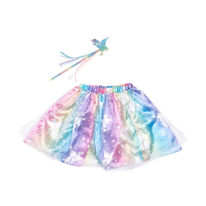 Dressup - Skirt - Enchanted Unicorn Skirt & Wand Set Size 4-6