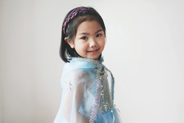 Dressup - Cape - Snow Queen Cape - Size 3 - 4