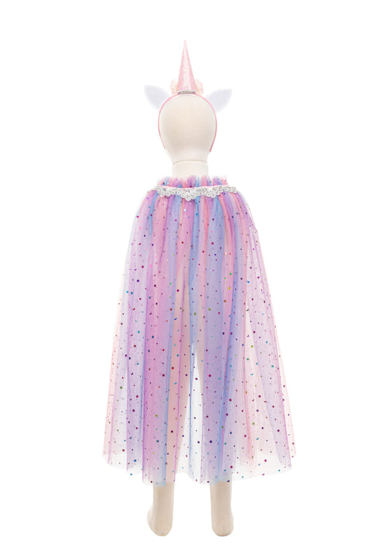 Dress Up - Rainbow Unicorn Cape Set