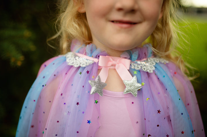 Dress Up - Rainbow Unicorn Cape Set