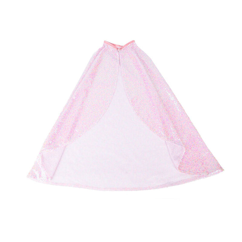 Dressup - Cape - Pink Sequins Twirl Cape - Size 4-6